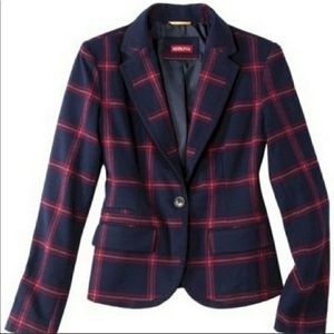 Plaid Blazer